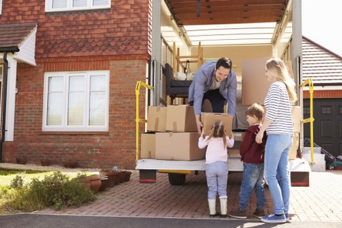 Dulwich moving van service for careful transport and local access