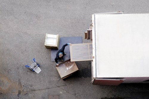 Professional packing supplies and labelled boxes for a Dulwich relocation
