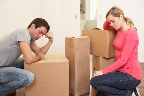 Office relocation supplies and boxes for a Dulwich business move